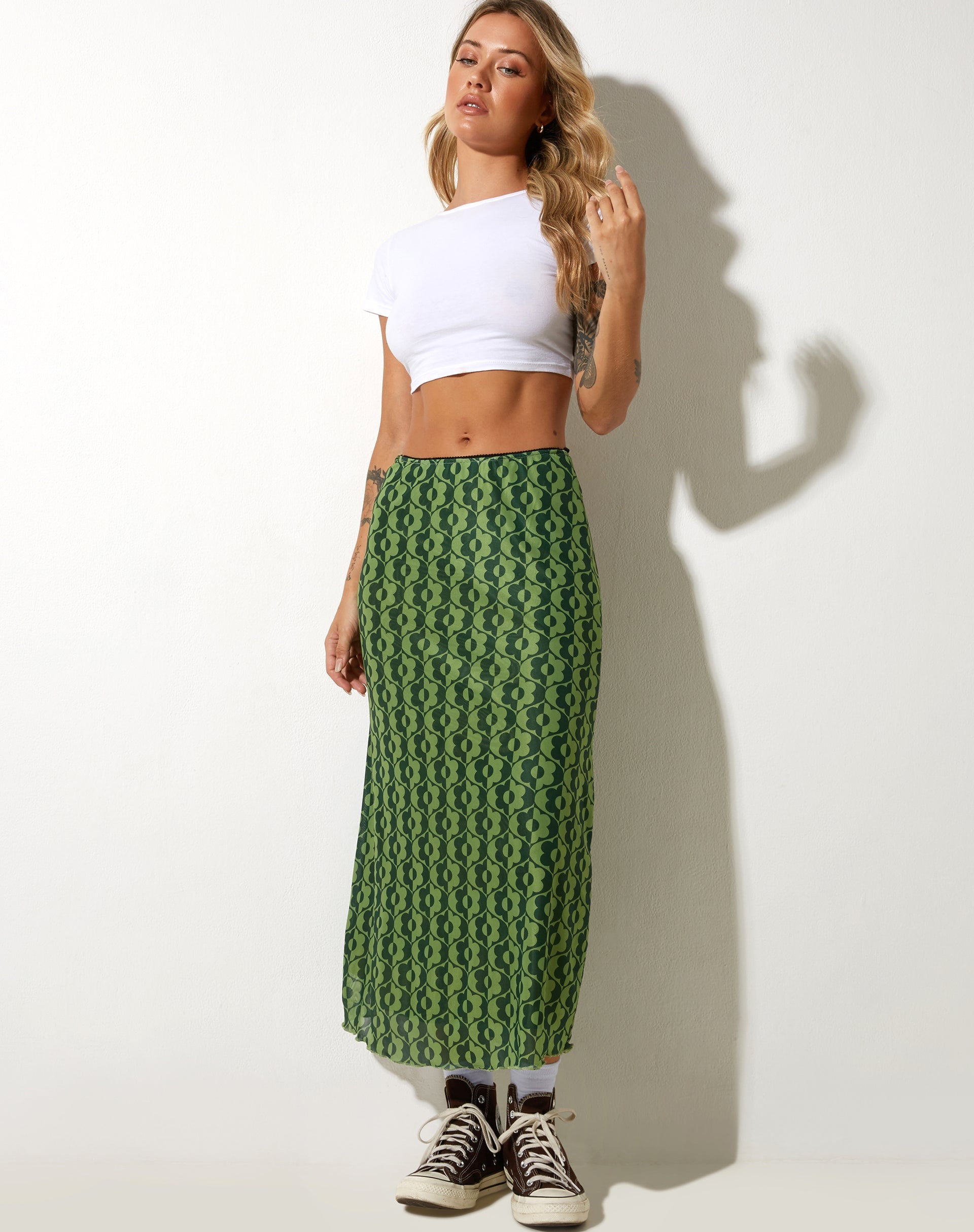 Bild von Lassie Midirock in Wavy Daisy Green