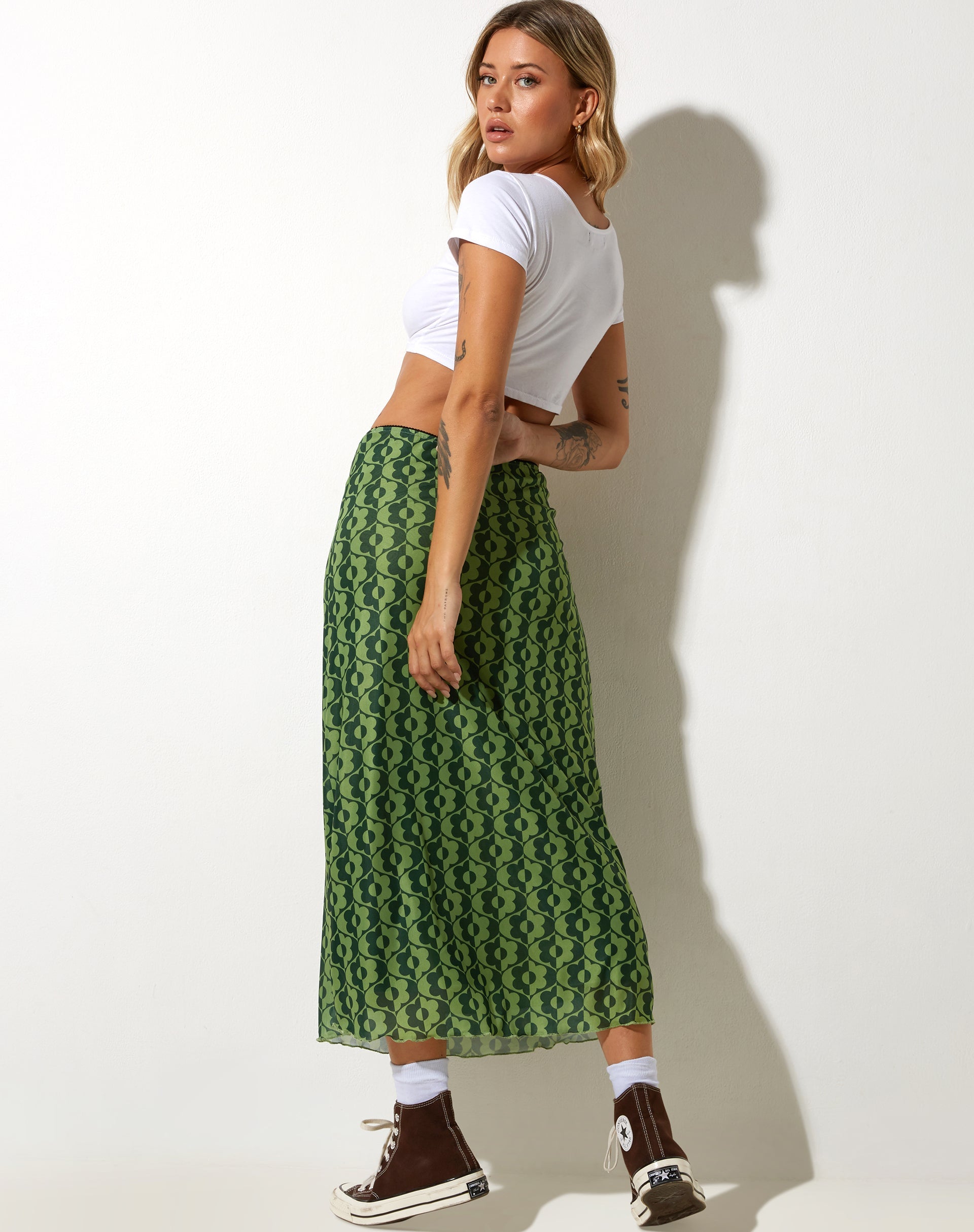 Bild von Lassie Midirock in Wavy Daisy Green