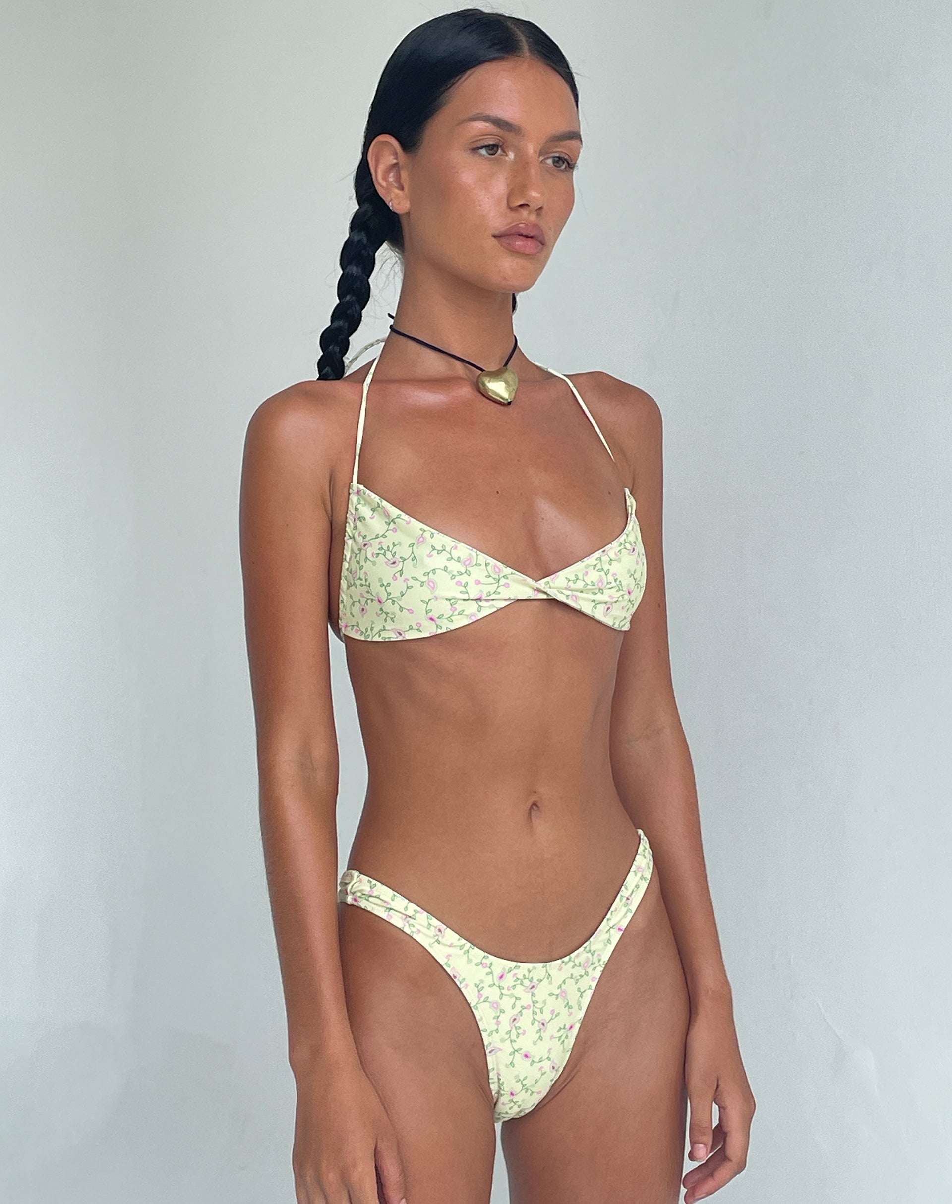 Image of Laufey Bikinioberteil in Paisley Fun Gelb