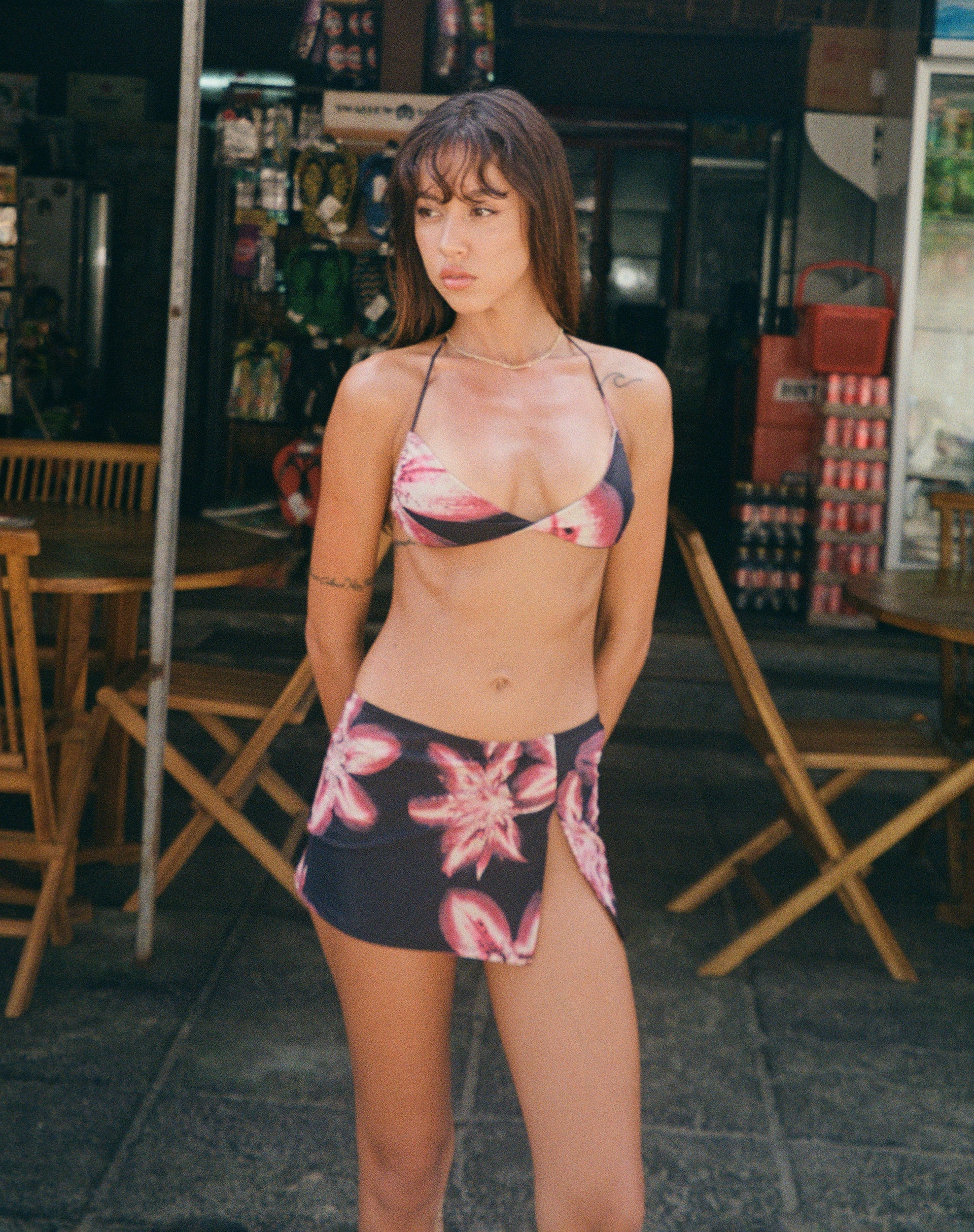 Bild von Sibita Swim Skirt in Lily Bloom