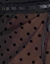 Polka Schwarzer Flock