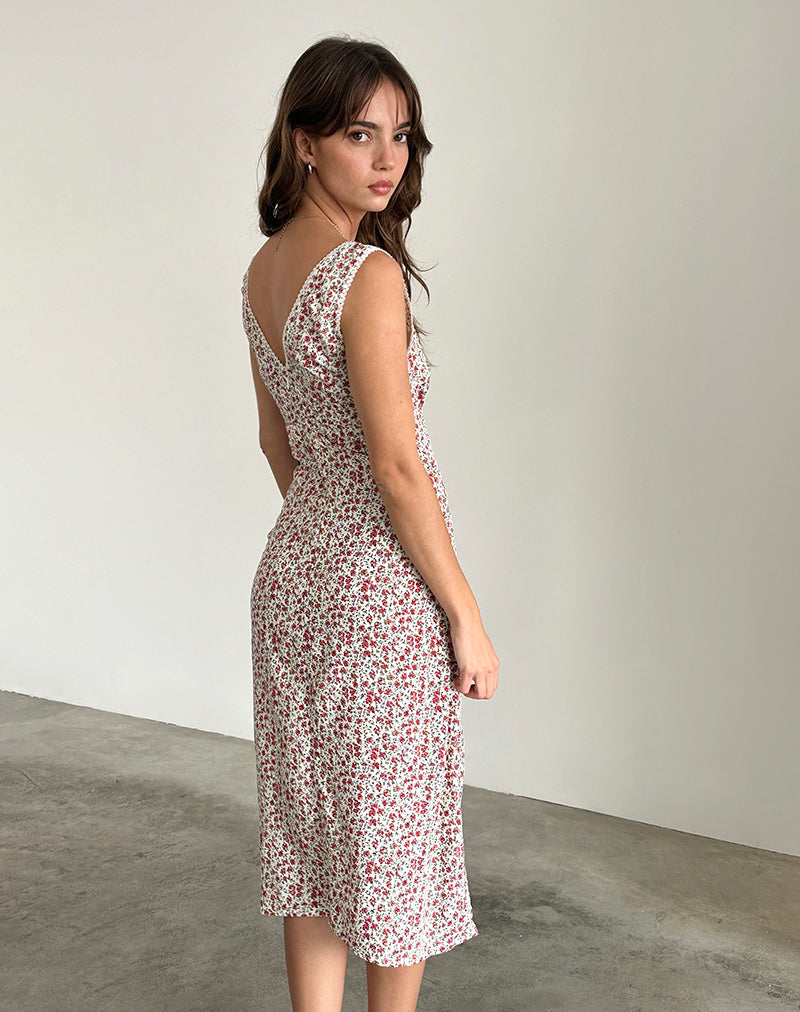 Bild von Lavisha Midikleid in Pretty Ditsy