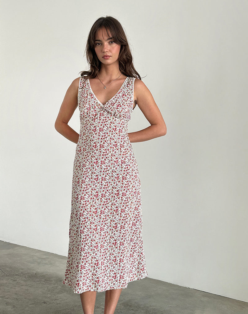 Lavisha Midikleid in Pretty Ditsy