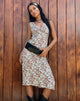 Image of Lavisha Midikleid in Vintage Bloom Elfenbein
