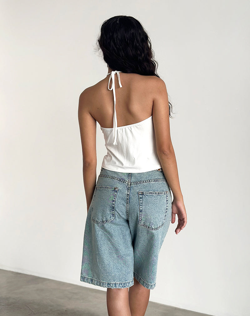 Bild von Layti Neckholder-Top in Off White