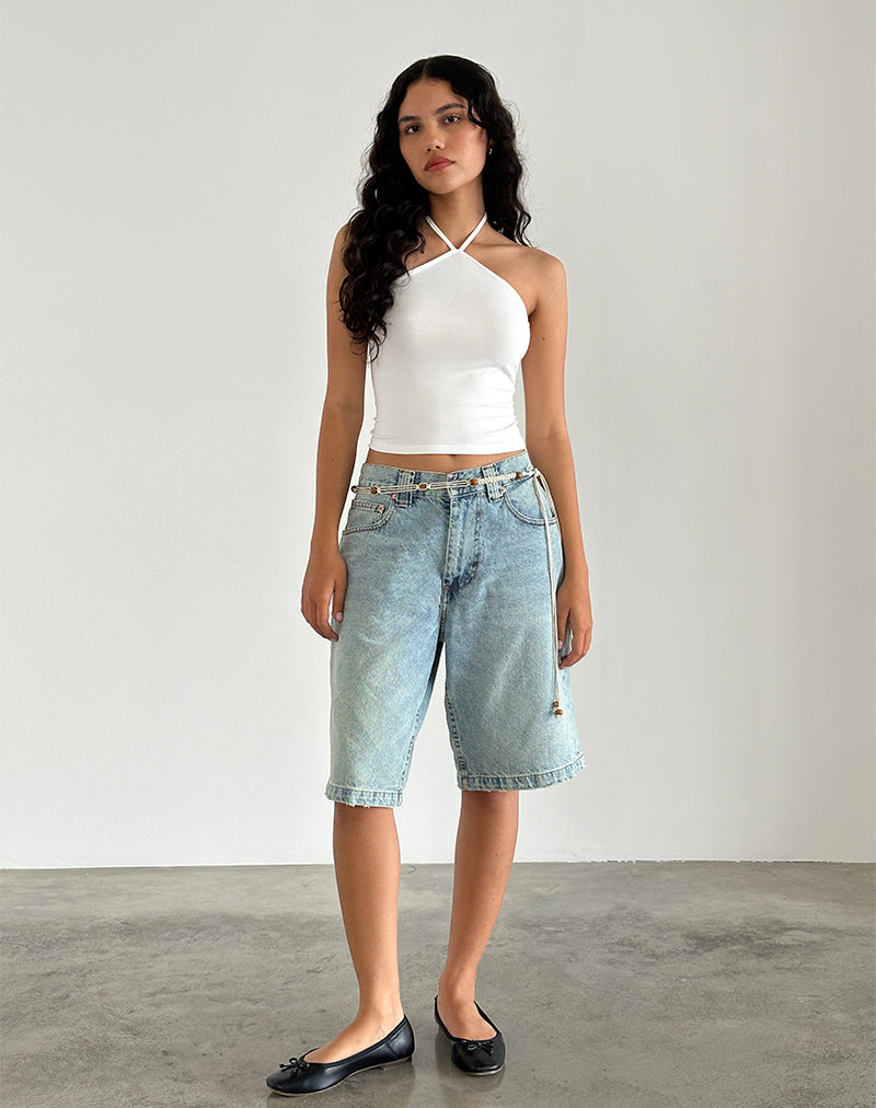 Bild von Layti Neckholder-Top in Off White