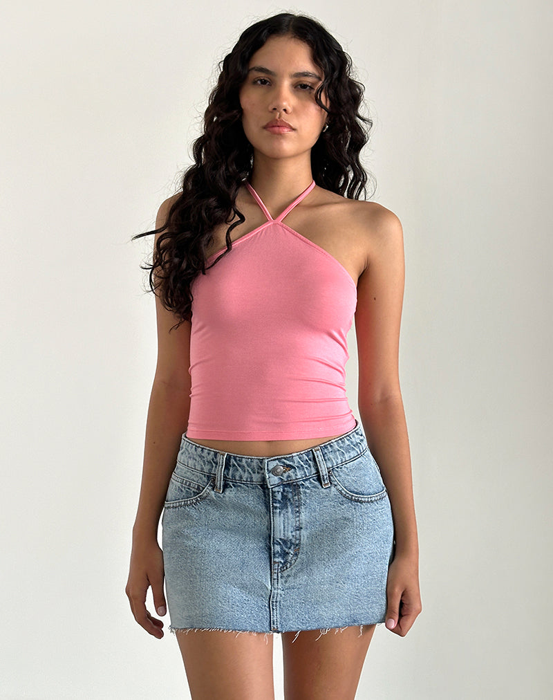 Bild von Layti Neckholder-Top in Rosa