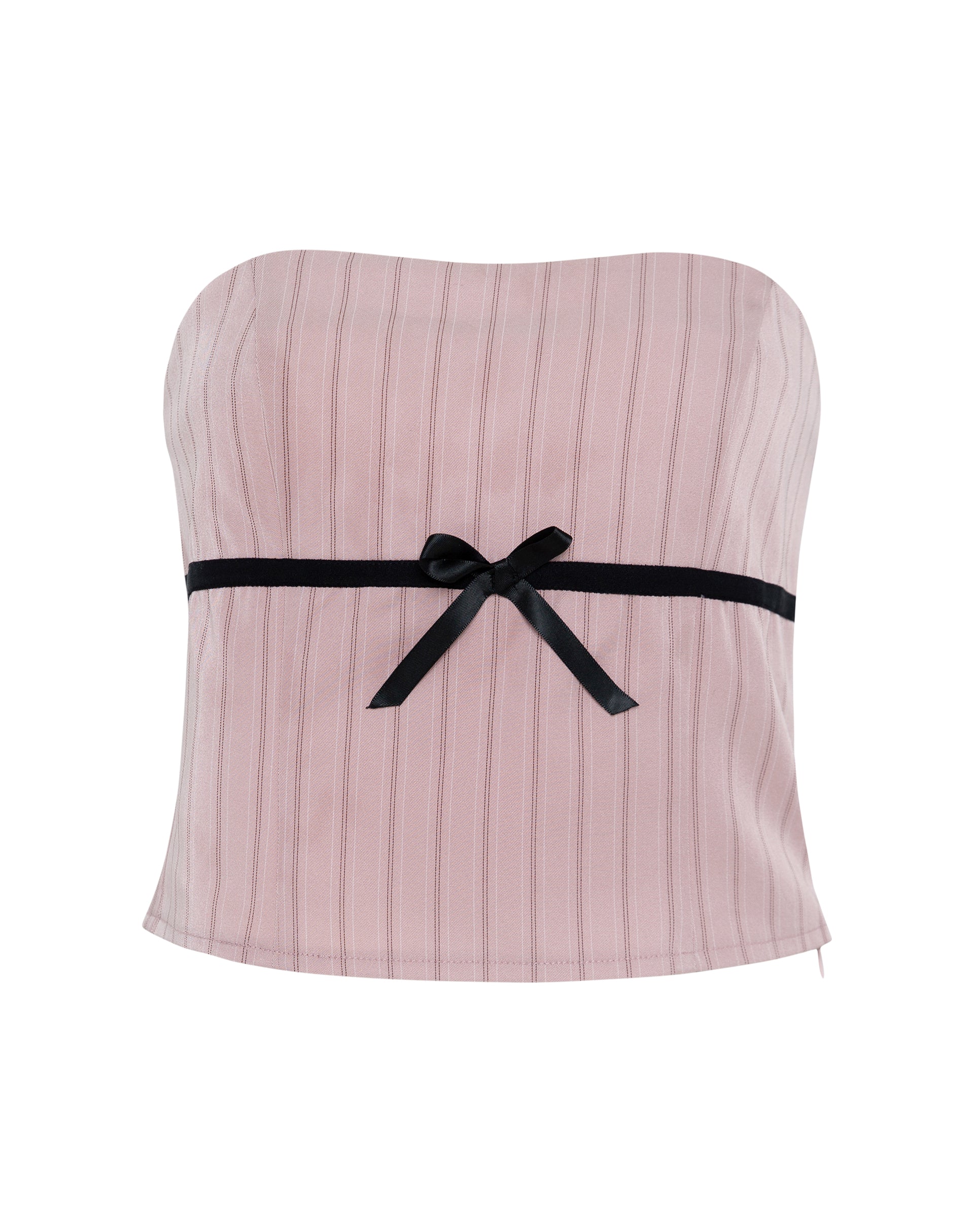 Bild von Leggy Tube Top in Tailoring Blush Pinstripe