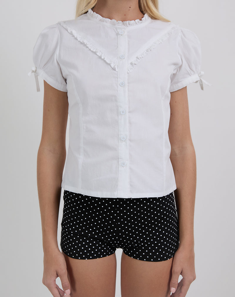 Bild von Eunia Short in Micro Polka Schwarz
