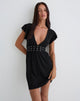 Image of Leisoa Minikleid in Schwarz
