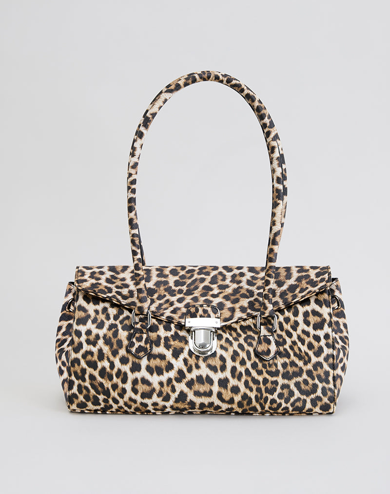Image of Umhängetasche mit Leopardenmuster