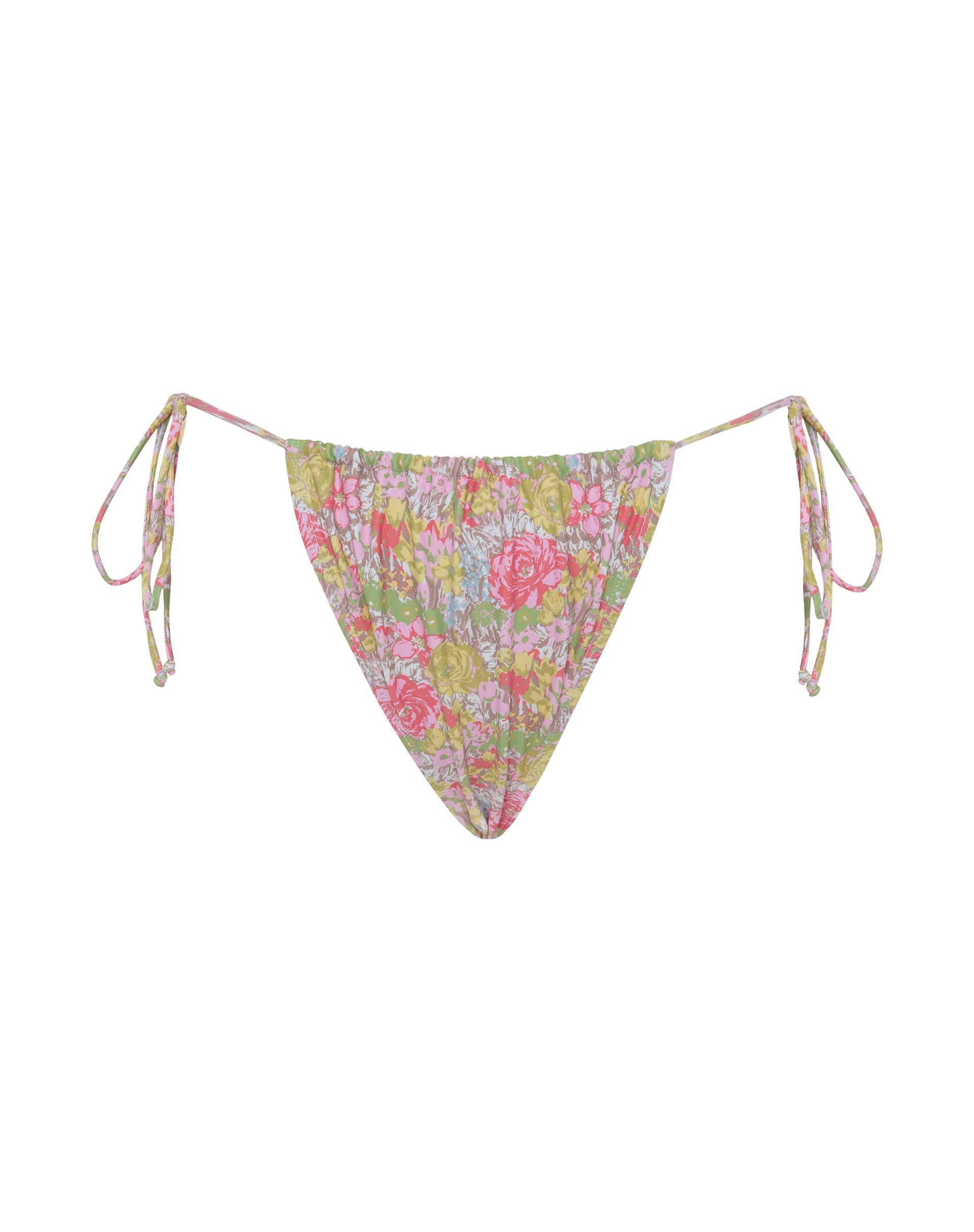 Bild von Leyna Bikini Bottom in Pink Abstract Floral Swim