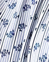  Floral gestreift