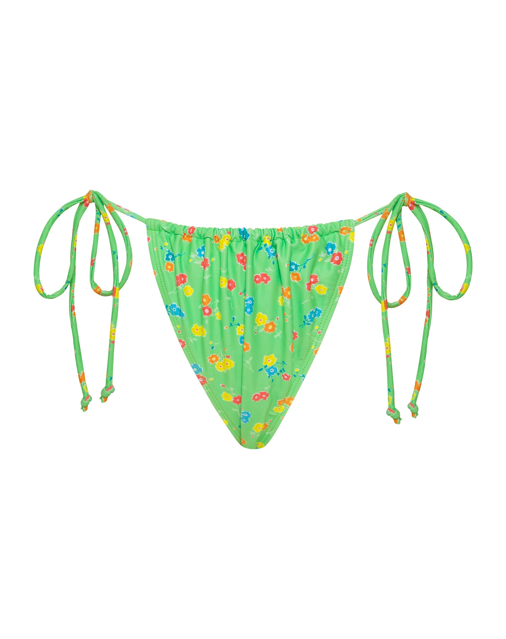 Bild von Leyna Bikiniunterteil in Grün Floral