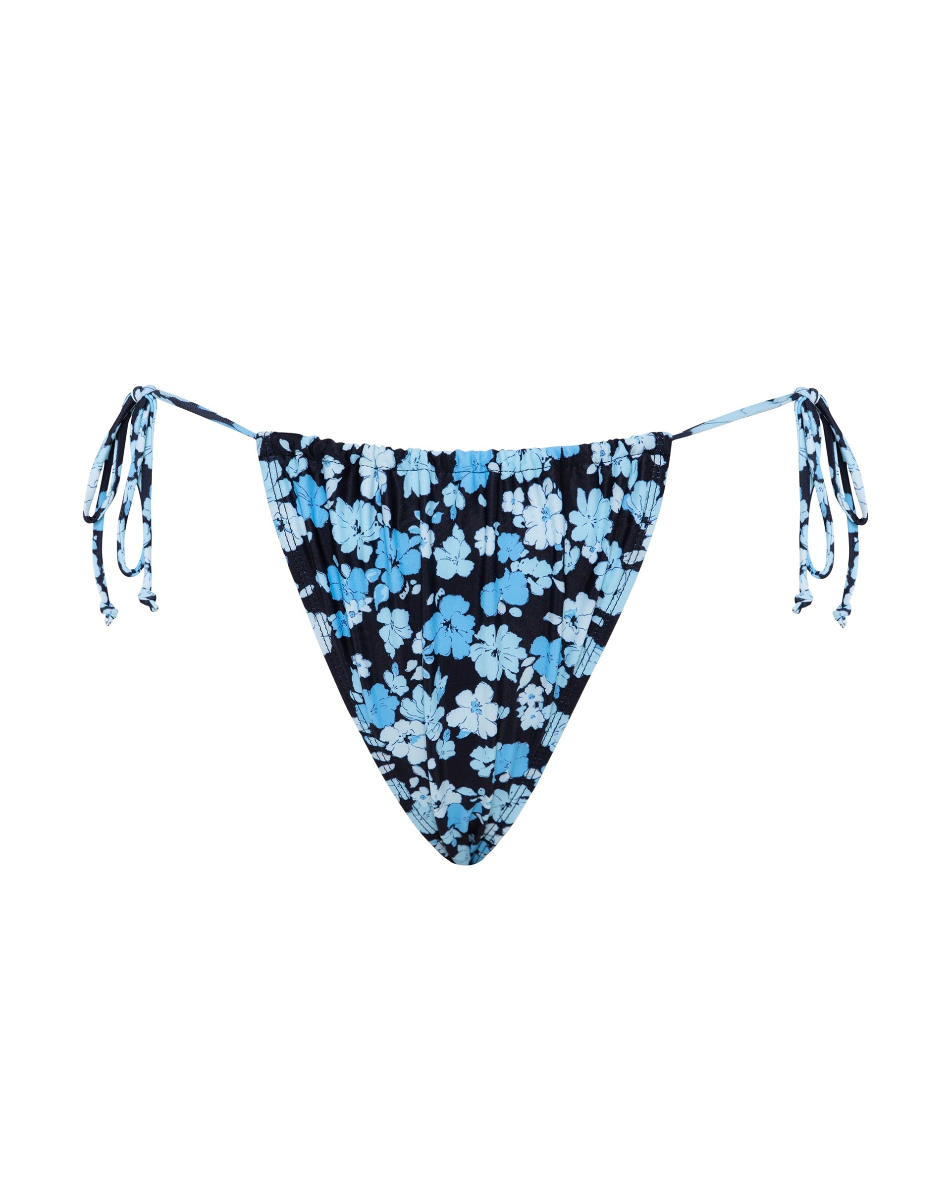 Bild von Leyna Bikiniunterteil in Pastellblau Floral