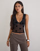 Image of Lihat Top in Big Polka Black