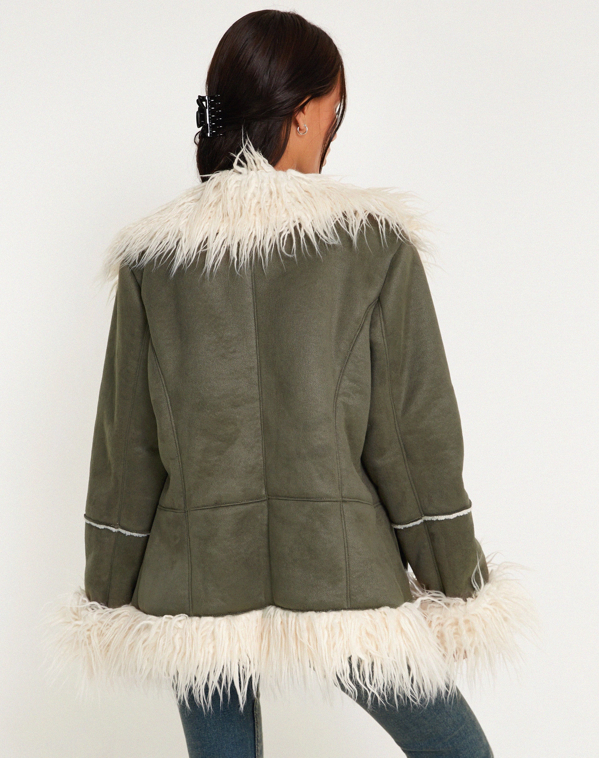 Abbildung des Limin Coat in Forest Green
