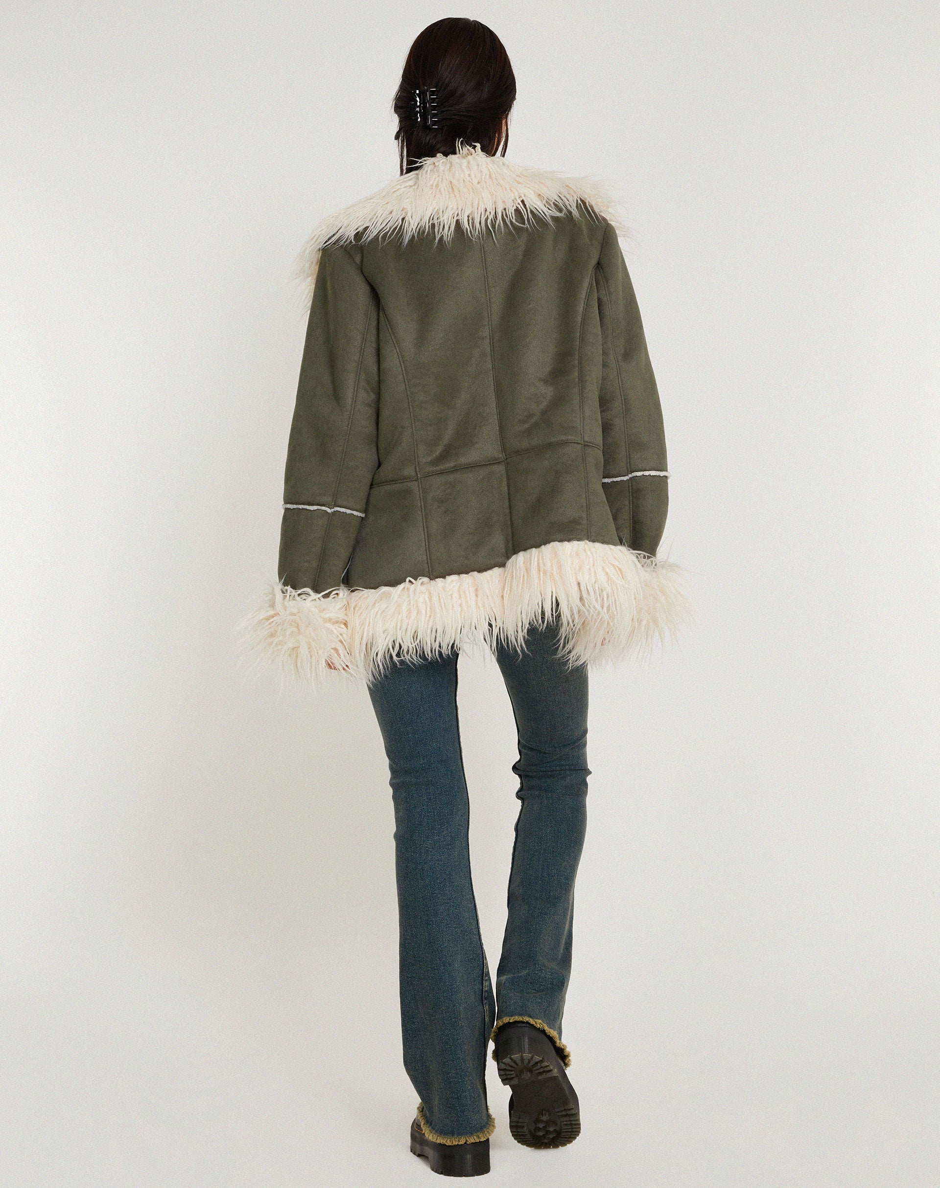 Abbildung des Limin Coat in Forest Green