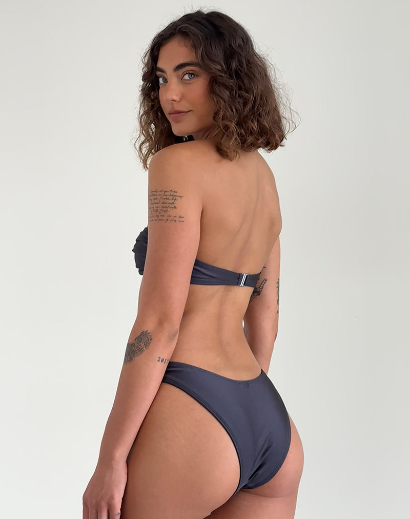 Image of Linda Twist Bikinioberteil in Dunkelgrau