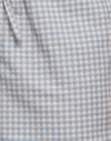  Mini Gingham Blau und Grau