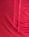 Slinky Jersey Spitze Rot