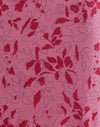 Schablone Blume Rosa