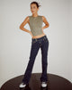 Bild von Monlo Crop Top aus Lycra London Fog
