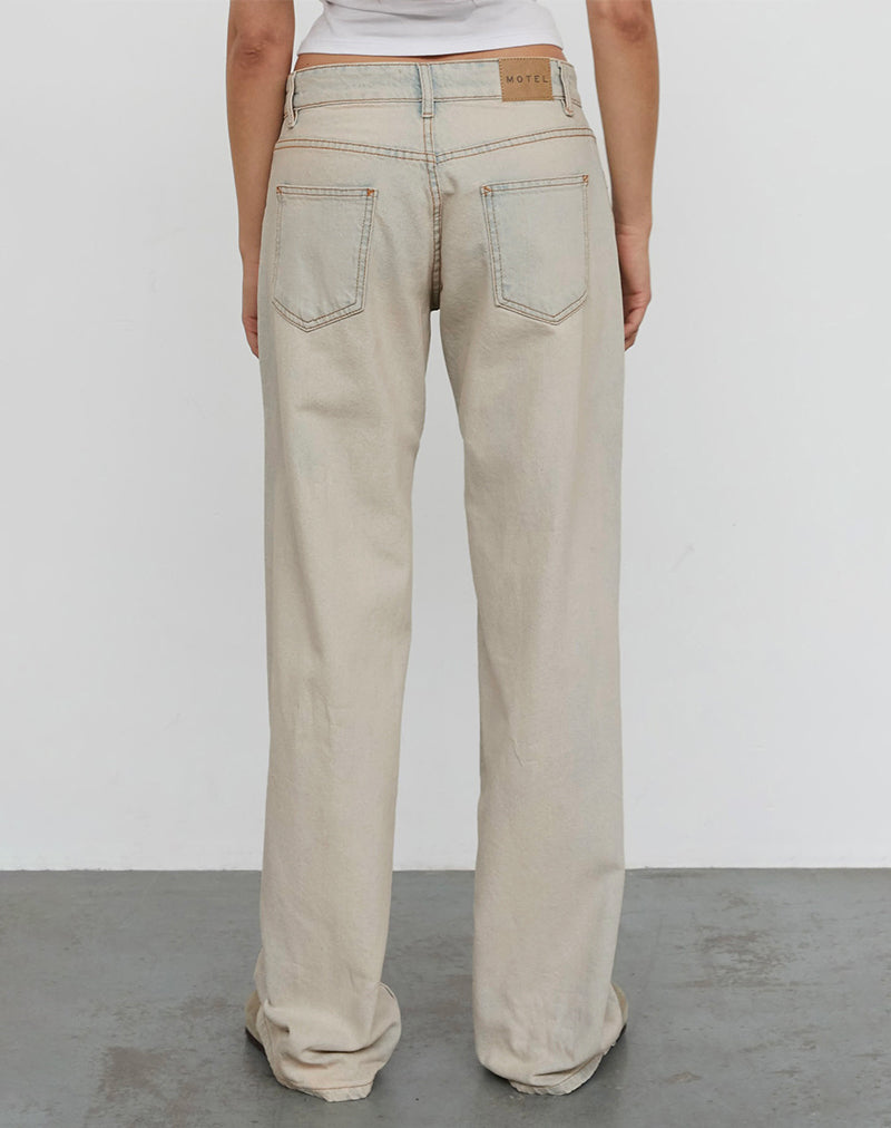 Bild von Low Rise Parallel Jeans In Arctic Blue