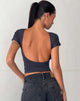 Bild von Xiwang Crop Top in Ocean Storm