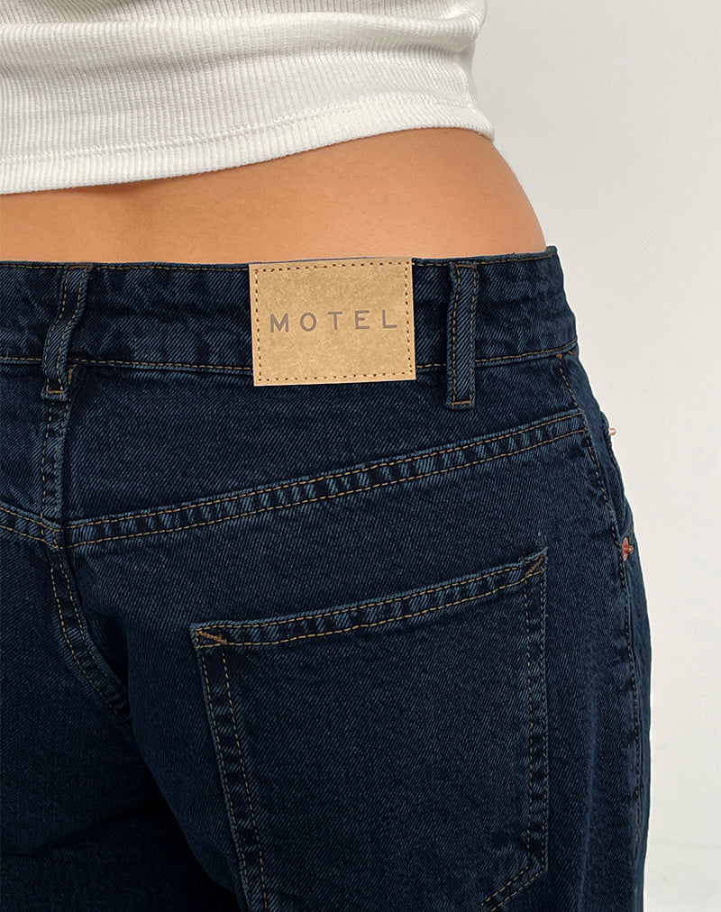 Bild von Low Rise Roomy Jeans in Blue Ink