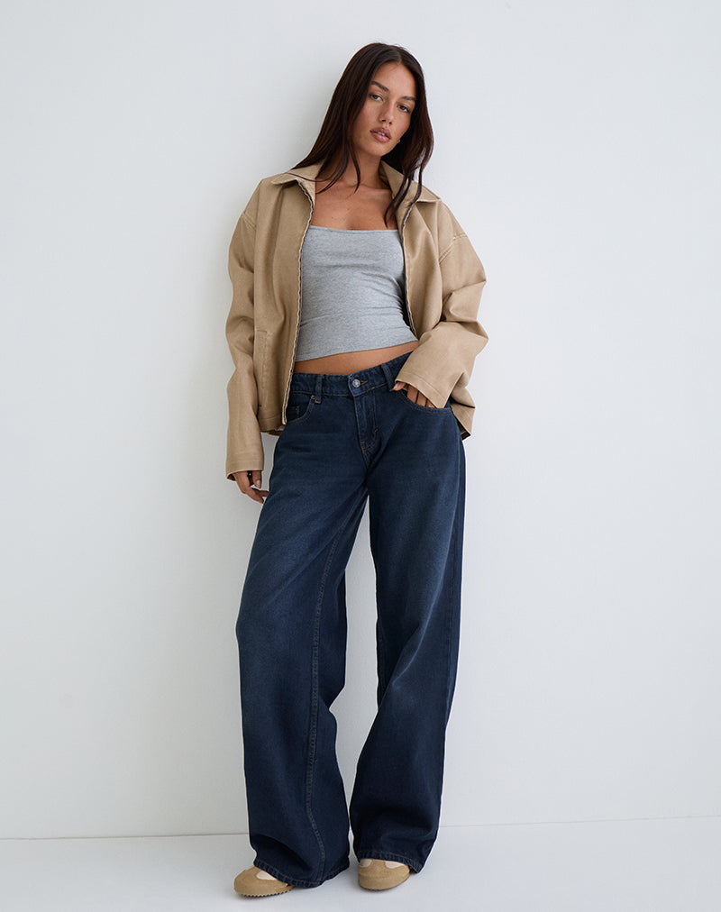 Bild von Low Rise Roomy Jeans in Smokey Blue