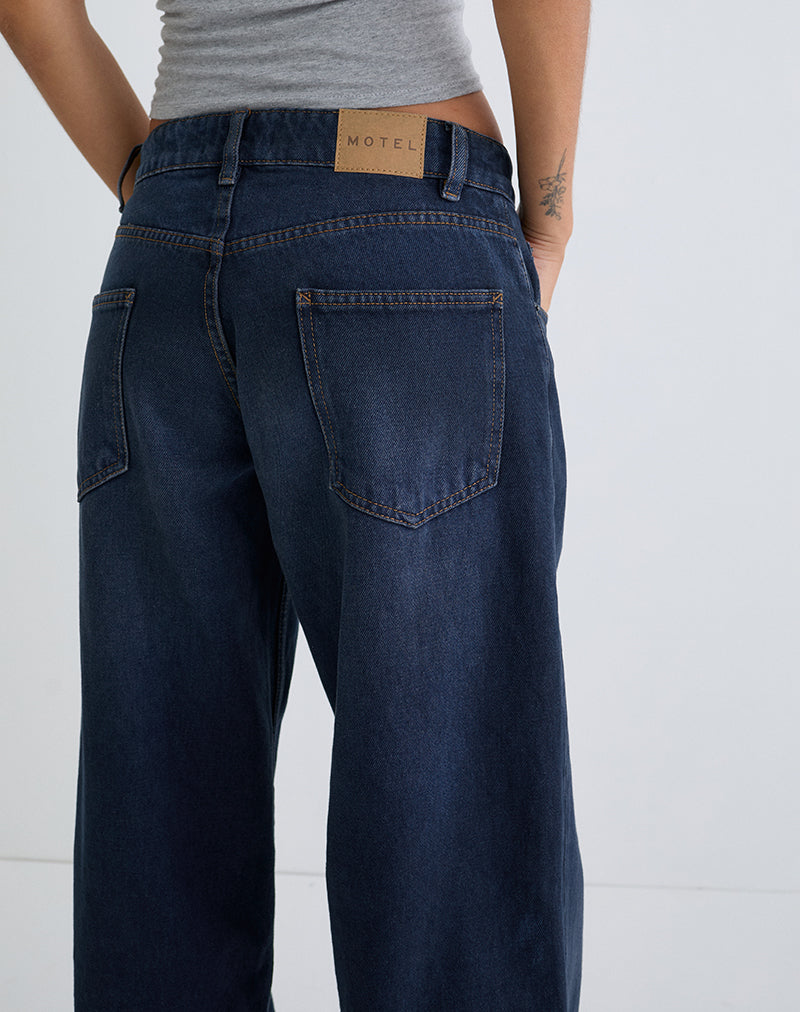 Bild von Low Rise Roomy Jeans in Smokey Blue