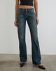 Bild von Low Rise Twisted Seam Jeans in 80s Dirty Green