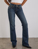 Bild von Low Rise Twisted Seam Jeans In Mid Blue Tint