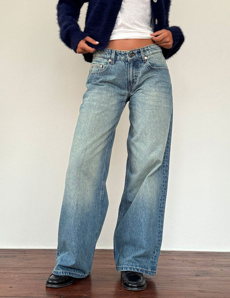 LOW-RISE-JEANS EINKAUFEN