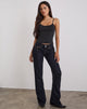 Image der Low Rise Twisted Seam Jeans in Rinse