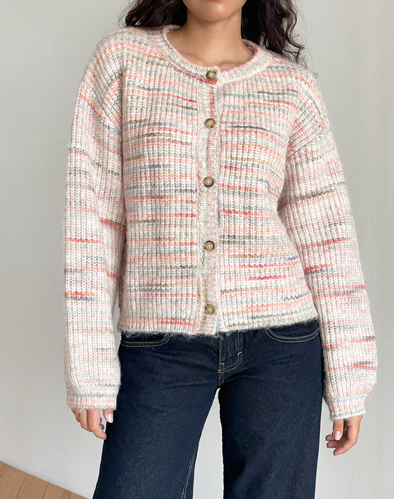 Image of Luciana Cardi aus gebürstetem Strick Multicolour