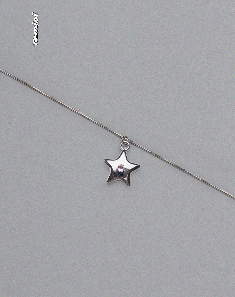 Bild von Luna Necklance Pink Star