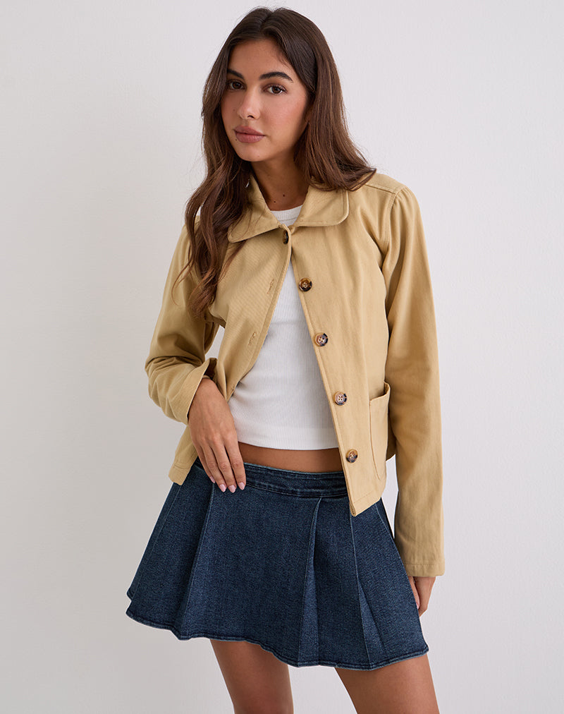 Lupi Mikro-Rock in Chambray Vintage Blau
