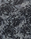 Midnight Floral Grau