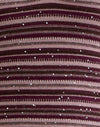 Glitzerstrick gestreift lila