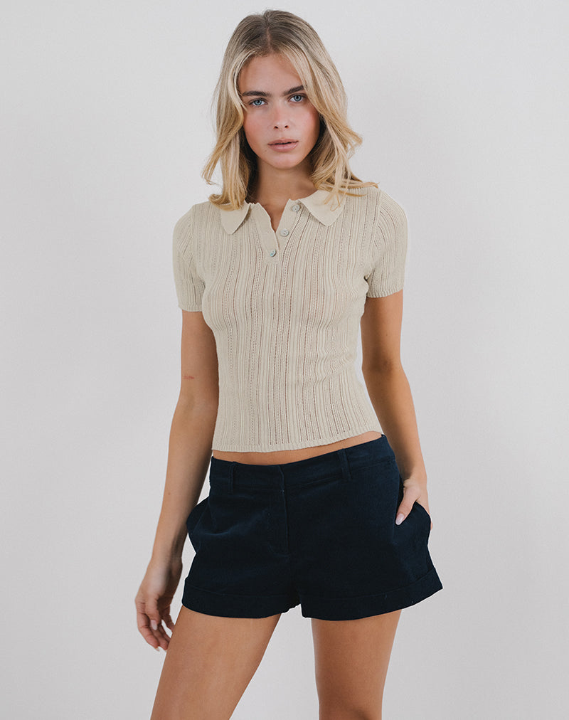 Lynetta Top in Creme