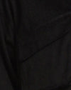 Twill Wildleder Schwarz