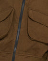 Twill Wildleder Khaki