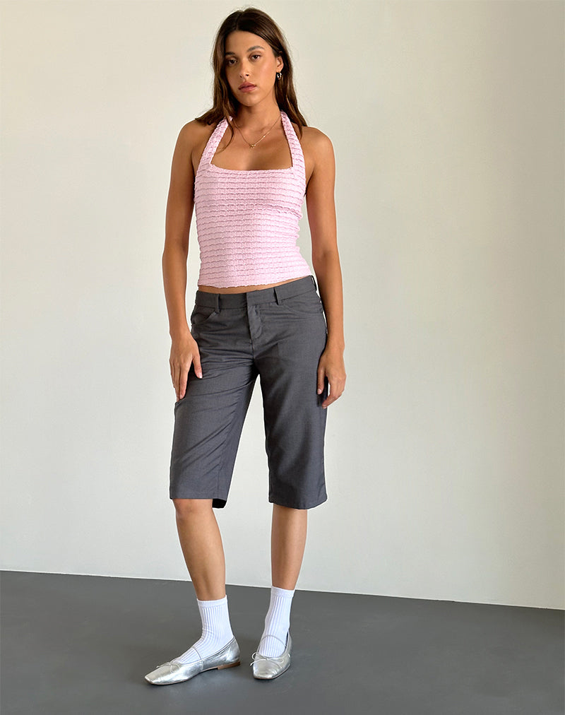 Bild von Maggha Neckholder-Top in Crinkle Pink