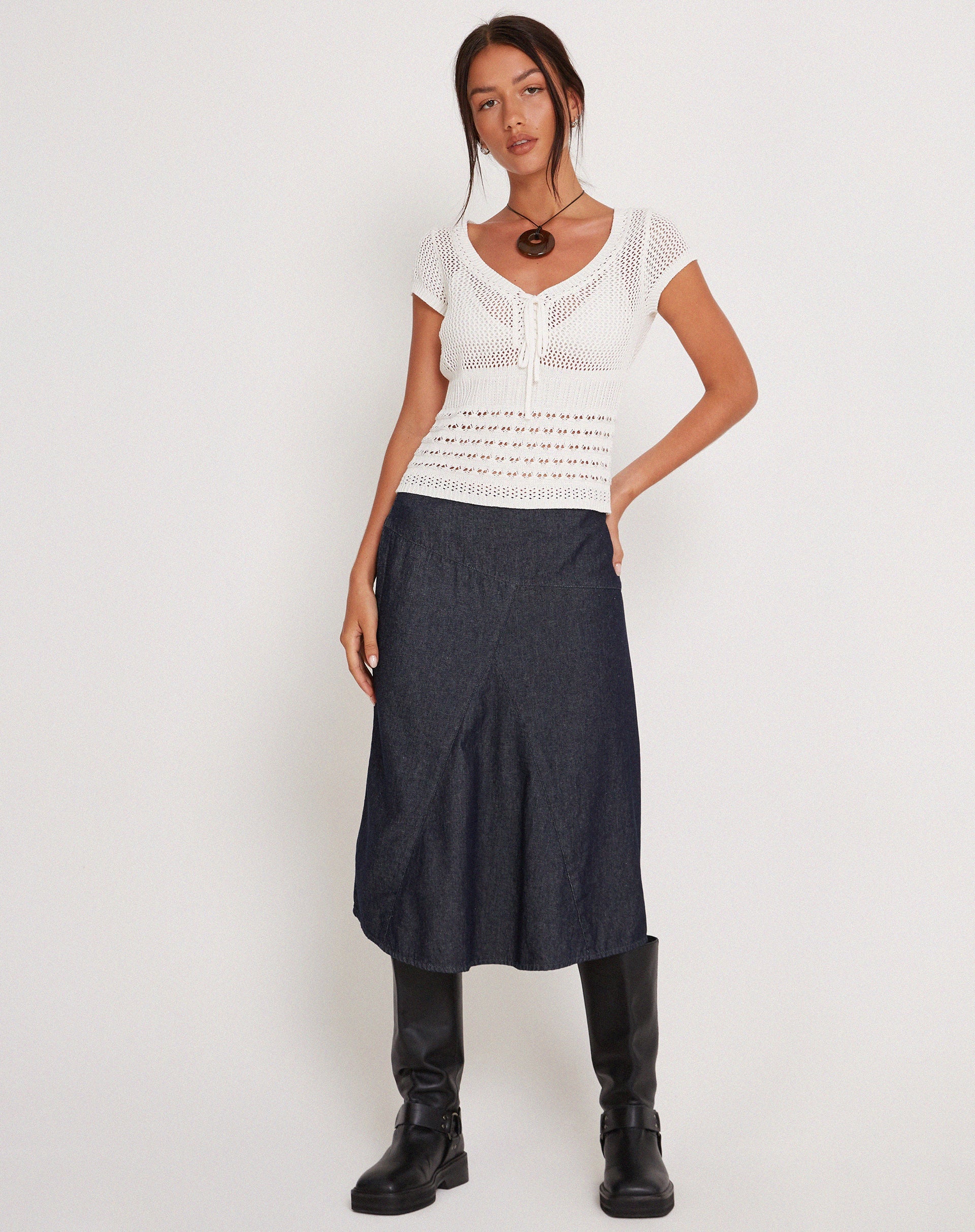 Image of Maika Strickoberteil in Marshmallow