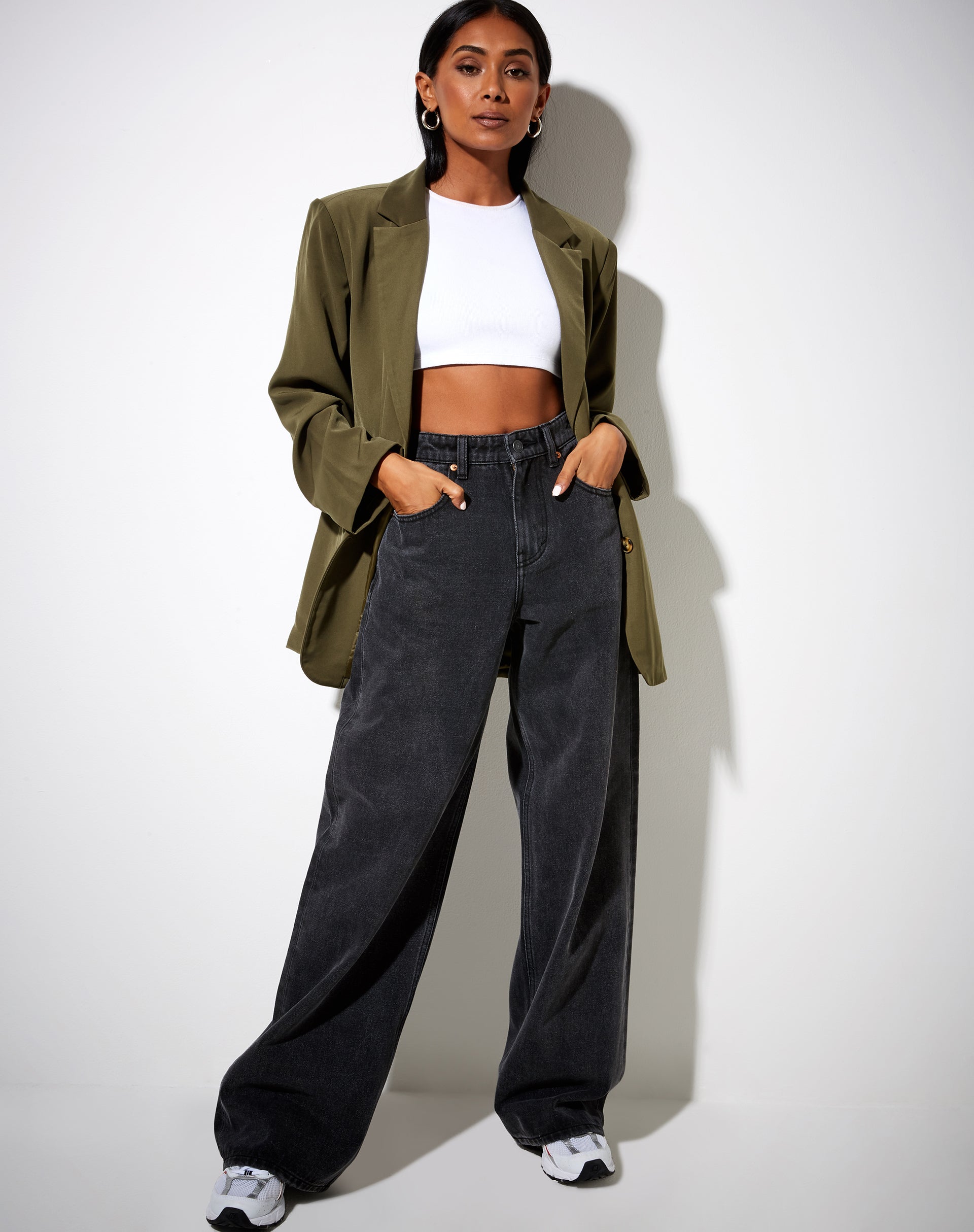 Bild von Maiwa Blazer in Khaki