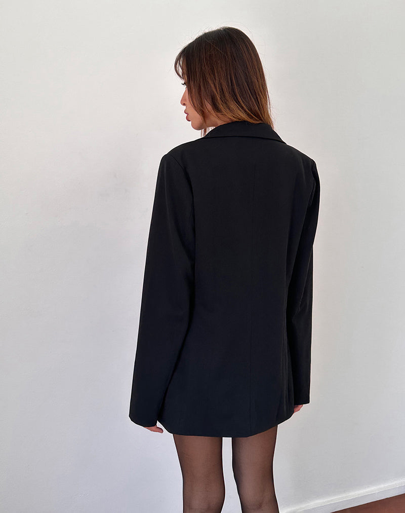 Bild von Malana Slim Fit Blazer in Tailoring Schwarz