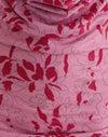 Schablone Blume Rosa