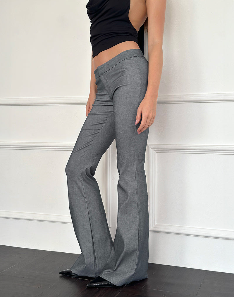 Malvinas Schlaghosen in Grau Tailoring
